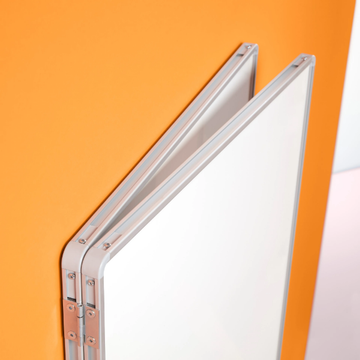 DIPTIC & TRIPTIC - Wall-mounted modular steel office whiteboard by Made Design - view 3
